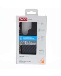 ZAGG A-STOCK Case FIT Samsung Galaxy S23 Ultra Denali Snap Black 