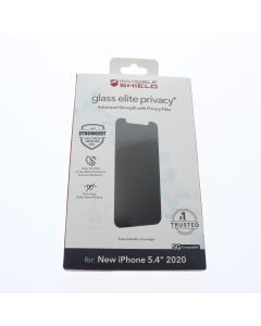 ZAGG NEW Screen Protector FIT Apple iPhone 12 mini Glass Elite privacy+ Tinted - (ZAG200106807-V)