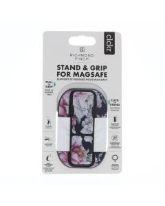 Clckr NEW RICHMOND FINCH Universal Compact Magsafe Stand And Grip Blossom Black - (50066)
