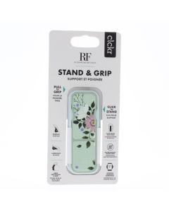 Clckr NEW Universal Stand and Grip Sweet Mint Floral - (44514)