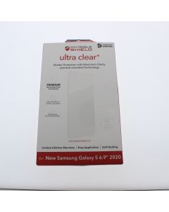 ZAGG NEW Screen Protector FIT Samsung Galaxy S 6.9" 2020 Ultra Clear+ Clear 