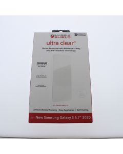 ZAGG NEW Screen Protector FIT Samsung Galaxy S 6.7" 2020 Ultra Clear+ Clear 