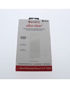 ZAGG NEW Screen Protector FIT Samsung Galaxy S 6.2" 2020 Ultra Clear+ Clear 