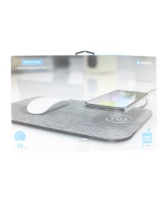 Universal A-STOCK Power Mat Wireless Charging Mouse Mat Gray 