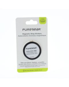 Pure Gear A-STOCK Magnetic Ring Stickers 2 Pack Gray - (63870PG)