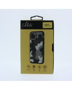 Libratel NEW Case FIT Apple Iphone 11 Pro Celebrita  Camo Black - (CBIP1158GY)