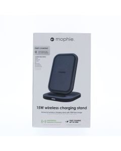 Mophie NEW Wireless Charging Stand Wall Charger 15W Compatible with ALL Black - (401305903)