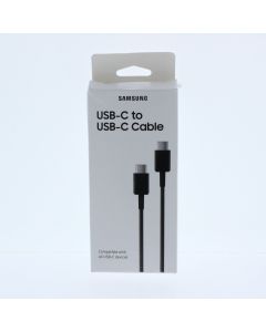 Samsung NEW Cable USB-C To USB-C 1 Meter (3.2 ft) EP-DA705BBE Black  