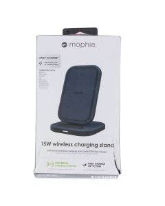 Mophie A-STOCK Wireless Charging Stand Wall Charger 15W Compatible with ALL Black - (401305903)