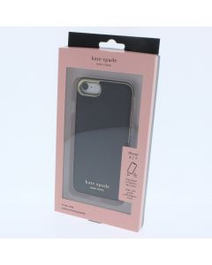 Kate Spade NEW Case FIT Apple iPhone 8/7 (ERL) Black  - (KSIPH-149-BLKC)