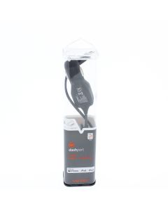 Ventev NEW Car Lighter to Lightning Car Charger 17W + USB-A (MODEL: CC-508) Grey - (590274)