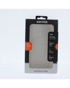 Griffin A-STOCK Case FIT Apple iPhone 6.7" (2020) iPhone 12 Pro Max (ERL) Clear - (GPI-051-CLR)