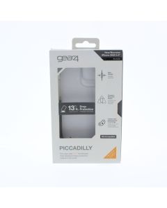 Gear4 A-STOCK Case FIT Apple iPhone 12 Mini, iPhone 5.4" 2020 (ERL) PICADILLY Clear/Black 