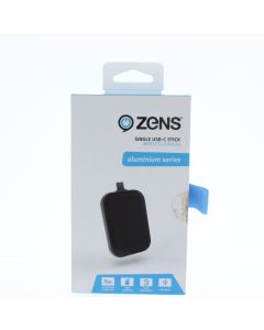 Zens NEW Wireless Charger Single USB-C Stick Black - (ZEAW03B00)