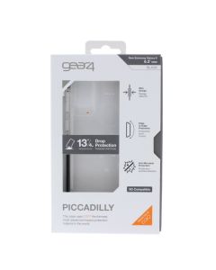 Gear4 A-STOCK Case FIT Samsung Galaxy S (2020) 6.2" (ERL) PICADILLY Clear/Black 