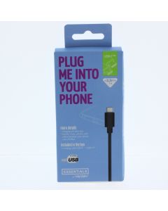 Ventev NEW Cable USB-A To USB-C 1 Meter (3.2 ft) Black  - (212995 BLK)