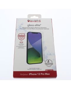 ZAGG NEW Screen Protector FIT Apple iPhone 12 Pro Max Glass Elite Clear - (200106657)