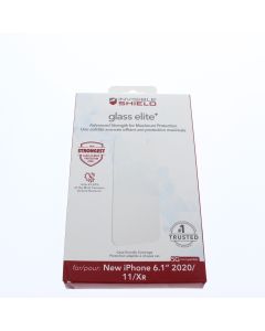 ZAGG NEW Screen Protector FIT Apple iPhone 12/iPhone 12 Pro / 11/Xr Glass Elite +  Clear - (80399617)