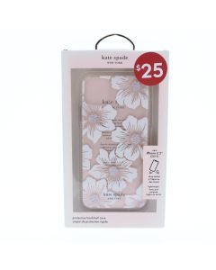 Kate Spade NEW Case FIT Apple iPhone 6.5" (2019) Clear Flower - (KSIPH-132-HHCCS)