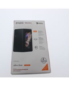 ZAGG NEW Screen Protector FIT Samsung Galaxy Z Fold3 5gG Ultra Clear with D3O Clear - (ZAG200208679-V)