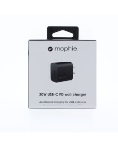 Mophie NEW USB-C Wall Charger 20W fast charge Black - (409905679)