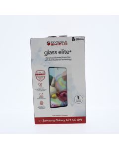 ZAGG NEW Screen Protector FIT Samsung Galaxy A71 5G  UW Glass Elite+ Clear - (ZAG200106107-V)