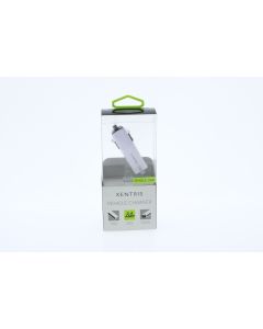 Xentris NEW Car Lighter to USB-A Car Charger 2.4AMP White - (31-1154-05-XP)