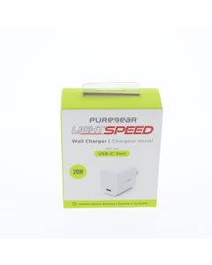 Pure Gear NEW USB-C Wall Charger 20W White - (G01424PG/63546PG)