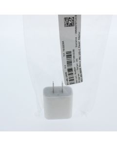 Apple NEW USB-C Wall Charger 18W 3AMP A1720 White - (MU7T2LL/A)