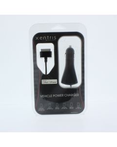 Xentris NEW Car Lighter to Attached 30-Pin Car Charger 2AMP Black - (31-1077-01-XP)