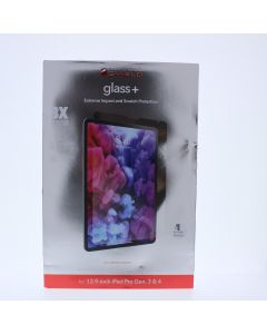 ZAGG NEW Screen Protector FIT Apple 12.9' iPad Pro Gen. 3&4 Glass+ Clear - (ZAG200102086-V)