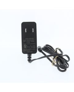 Universal A-STOCK Barrel Connector Wall Charger 1AMP AC/DC 12V Black  - (AD012A120100UV)
