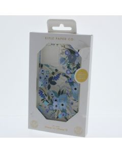 Rifle Paper NEW Case FIT Apple iPhone 13 / iPhone 14 MagSafe Compatible Garden Party Blue - (57124CMR)