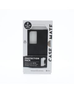 Case Mate A-STOCK Case FIT Samsung Galaxy S22 Ultra NO SCREEN PROTECTOR Black - (56533CMR)
