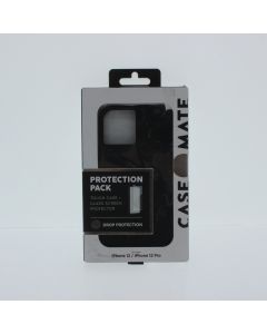 Case Mate NEW Case FIT Apple iPhone 12/12 Pro Protection Pack  Black - (54067CMR)