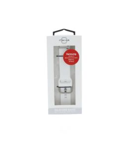 Itskins NEW Watch Band FIT Samsung 41MM Adjustable (40mm&44mm) White - (224526 )
