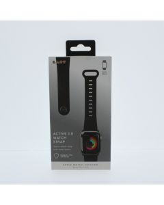 Laut NEW Watch Band FIT Apple 38MM Adjustable 38-40 mm Serie 1/2/3/4/5 Black - (LAWSA2BK)
