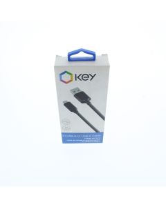 Key NEW Cable USB-A To USB-C 1 Meter (3.2 ft) Up to 10Gbps speed Black - (CDSC10045GLK)