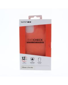 Tech 21 NEW Case FIT Apple iPhone 11 Pro Max EvoCheck Coral 