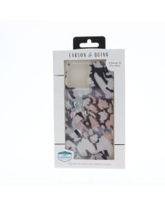 Carson &amp; Quinn NEW Case FIT Apple iPhone 12 Pro Max  Dusty Rose 