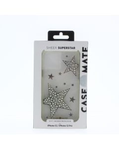 Case Mate A-STOCK Case FIT Apple Iphone 12/12Pro  Sheer Superstar 