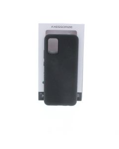 Axessorize A-STOCK Case FIT Samsung Galaxy A02s rugged case NO screen protector Black - (SAMRTEMPA02S)