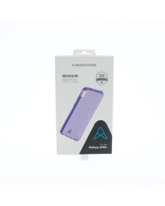 Axessorize A-STOCK Case FIT Samsung Galaxy A10e Revolve Rugged TPU case Clear / Purple - (SAM2462)