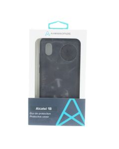 Axessorize B-STOCK Case FIT All Brands Alcatel 1B Protective Cover Black - (ALC1060)