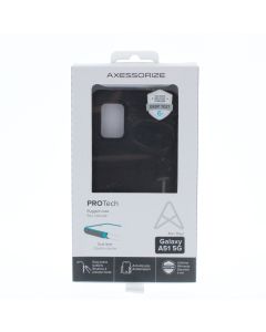 Axessorize NEW Case FIT Samsung Galaxy A51 5G PROTech Rugged Case Black - (SAMR2760)