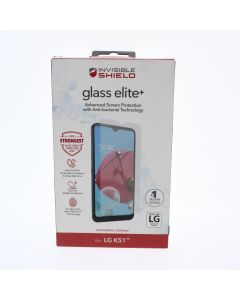ZAGG NEW Screen Protector FIT LG K51 Glass elite+ Clear - (ZAG200105718-V)