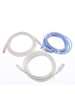 Universal A-STOCK Braided Cable USB-C To Lightning 1.8 Meter (5.9 ft) Mixed 