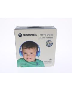 Motorola NEW Wired 3.5 MM Headphone On Ear Blue - (Moto JR200)