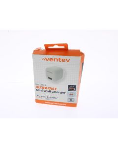 Ventev A-STOCK USB-A Wall Charger 12W Gray / white - (248183)