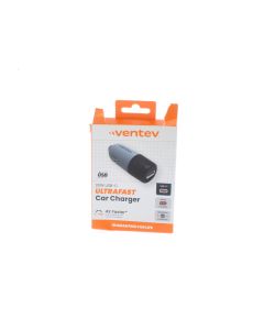 Ventev A-STOCK Car Lighter to USB-C Car Charger 20W Gray - (248189)